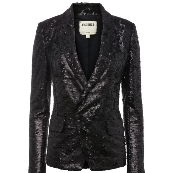 L’Agence Kenzie Sequin Blazer - BRAND NEW - Picture 2 of 8